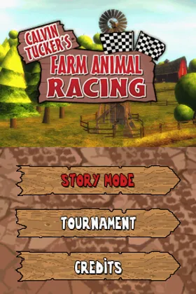 Calvin Tucker's Redneck - Farm Animal Racing Tournament (USA) (En,Fr,De,Es,It) screen shot title